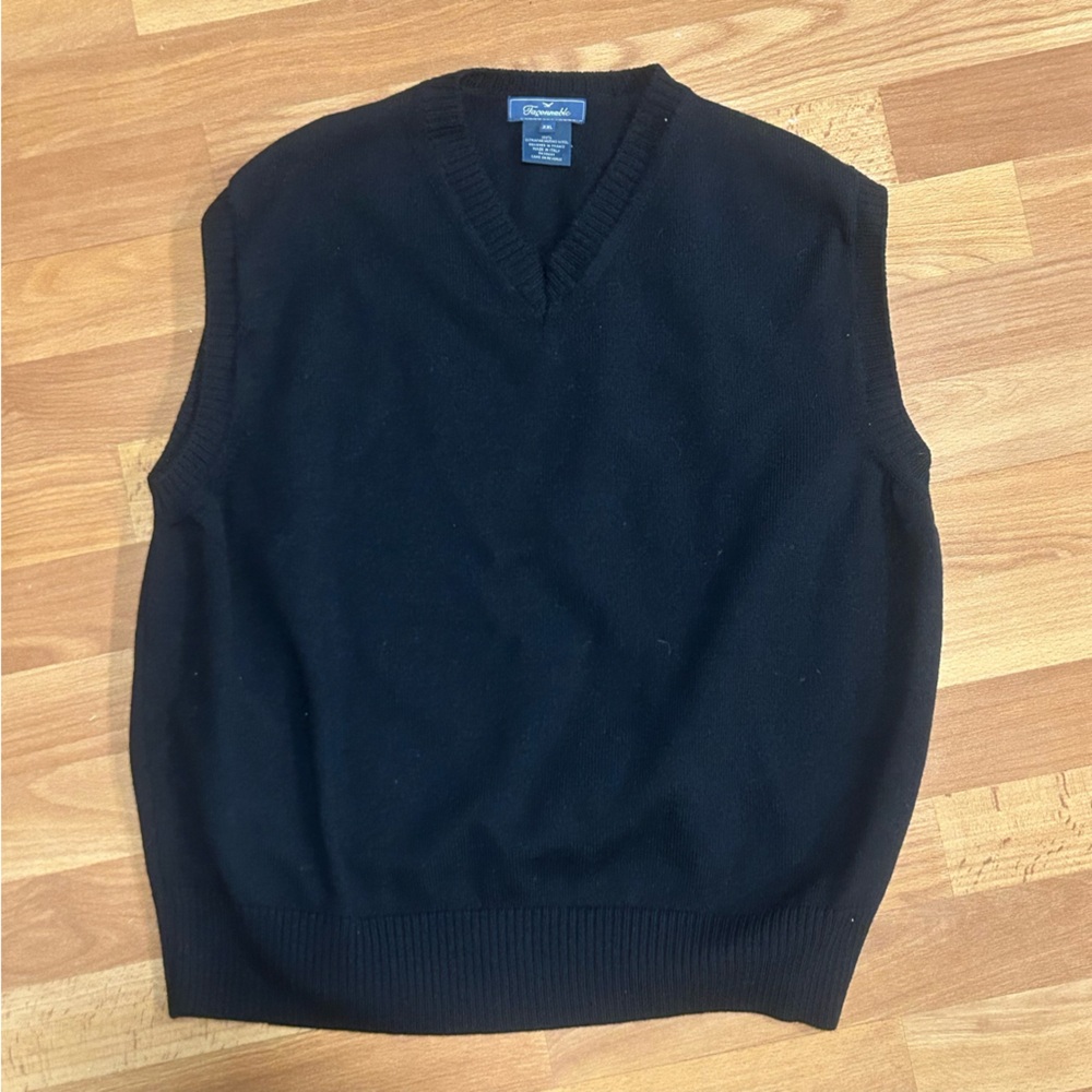 Navy Blue Sweater Vest